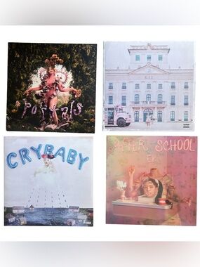 Melanie Martinez 4 LP Colored Vinyl Set Cry Baby K-12 Portals After School